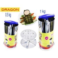 [HCM]Combo Khuôn Làm Giò 0.5Kg + 1 Kg Inox 304 Không Gỉ Hàng VNCLC