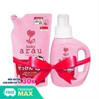 [HCM]Combo Nước Giặt Arau Baby (Bình 800ml + Túi 720ml)