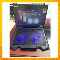 [HCM]Đế Tản Nhiệt Laptop Cooler Pad S200 - Fan Notebook Cooler Pad S200n Led