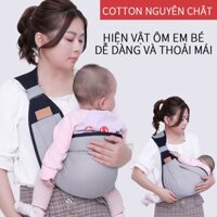 [HCM]địu em bé aixintu - Đai Địu 4 Tư Thế Cho Em Bé - Đai Điệu Em Bé Cao Cấp Chống gù lưng 0-3 tuổi-[MY-BD02H]