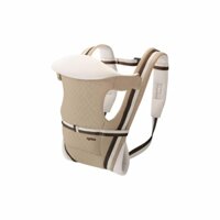 [HCM]Địu trẻ em Aprica Pitta Beige 39401