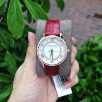[HCM]Đồng hồ nữ dây da Michael Kors MK2709 size 33mm fullbox