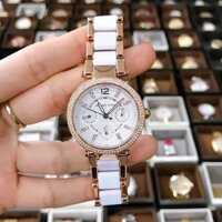 [HCM]Đồng hồ nữ dây kim loại Michael K0rs MK6261 size 33mm fullbox,mặt tròn vỏ thép không gỉ, chống nước,đồng hồ nữ sang