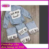 [HCM]*Free Ship 99k* --- Hot Hot --- Áo Khoác Jean Màu Xanh Cho Nữ AKJN15<----- PTP Fashion