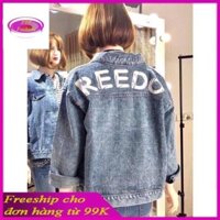 [HCM]*Free Ship 99k* -- Hot Hot Áo Khoác Jean Màu Xanh Dành Cho Nữ AKJN10<----- PTP Fashion