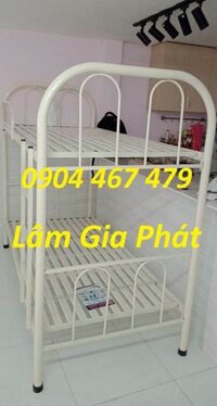 [HCM]Giường Sắt Giường Tầng Tròn Bo Góc Giao Hàng Miễn Phí Tận Nhà