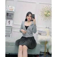 [HCM]HÀNG LOẠI 1-ÁO KHOÁC LEN NỮ-KHOÁC LEN DỆT KIM MỀM MỊN MÁT PHÙ HỢP ĐI CHƠI-NGỒI VĂN PHÒNG-ÁO CARDIGAN