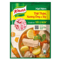 [HCM]Hạt Nêm Knorr Từ Thịt Thăn Xương Ống Và Tủy Bổ Sung Vitamin A  gói 900Gr