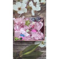 [HCM]hộp 65 chi tiết phụ kiện tóc cực yêu cho bé