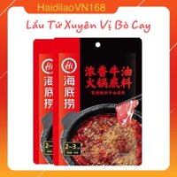 [HCM]Lẩu Tứ Xuyên Haidilao vị bò