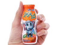 [HCM]Lốc 6 chai sữa chua uống cam SuSu IQ 80ml