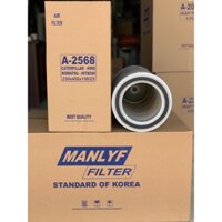 [HCM]Lọc gió động cơ Manlyf A-2568 cho xe Kato cẩu, KOMATSU PC 200, 300, Xe tải Hino 5 tấn + 8 tấn (230x455x150/23)
