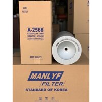 [HCM]Lọc gió động cơ Manlyf A-2568A cho xe Kato cẩu, KOMATSU PC 200, 300, Xe tải Hino 5 tấn + 8 tấn (230x455x150/23)