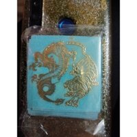 [HCM]Long Hổ bao bọc bảo vệ chủ khách tương nghênh vàng phong thủy sticker vàng dán điện thoại cao cấp VHMART57