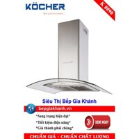 [HCM]Máy hút mùi nhà bếp dạng kính cong 90cm Kocher K 8890