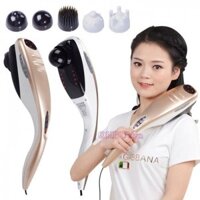 [HCM]Máy Massage Cầm Tay Cá Mập Điện Tử 6 Đầu Puli PL-610B - Chính HãngThương hiệu mới và xác thực
