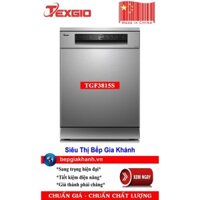 [HCM]Máy rửa bát 15 bộ 3 giàn rửa Texgio TGF3815S sản xuất Trung Quốc
