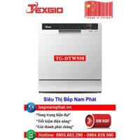 [HCM]Máy rửa bát 8 bộ Texgio TG-DTW558 sản xuất Trung Quốc