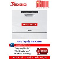 [HCM]Máy rửa bát để bàn 6 bộ Texgio TG-DT2022A sản xuất Trung Quốc