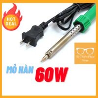 [HCM]Mỏ Hàn 60W (Hàng Tốt) Rẻ Bền Nhanh NhẹMỏ hàn 60W được thiết kế hiện đại và tiện dụng. - Sản phẩm không thể thiếu trong Bộ đồ nghề! HOT HOT HOT