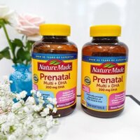 [HCM]Nature Made Prenatal Multi DHA bầu 150 viên