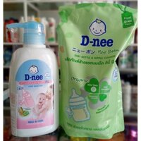 [HCM]Nước rửa bình sữa dnee chai 500ml