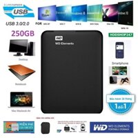 [HCM]O CUNG WD ELEMENT/WD MY PASSPORT 250GB -BH 24 THANG