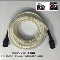 [HCM]Ống dây rửa xe cho máy bơm xịt rửa áp lực cao loại 7m hoặc 15m