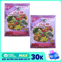 [HCM]Phân bón cây cảnh NPK 15 5 20 cao cấp chuyên dùng cho hoa cây cảnh 200gr/ gói ( 2 gói)