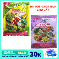 [HCM]Phân bón cây cảnh npk 15-5-20 và 15-12-17 dưỡng cây và kích thích ra hoa cao cấp chuyên dùng cho hoa cây cảnh 200gr/ gói