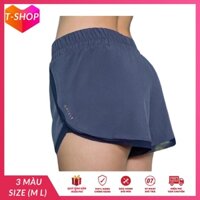 [HCM]Quần đùi tập gym nữ Dryfit phối viền lưới siêu xinh mẫu quần áo tập yoga đẹp cho nữ-SR009