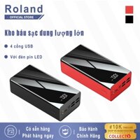 [HCM]Sạc dự phòng dung lượng lớn 50000mah , trữ pin nhiều , có đèn pin , màn hình led hiện thị phần trăm pin