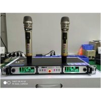 [HCM][SALE CỰC TO] Micro Shure UR29D Plus Micro Không Dây 4 Râu Chất Ngất Kiểu Dáng Đèn LED Cực Đẹp Lọc Âm Tiếng Trống Hú Chất Lượng Tuyệt Vời Sóng Micro Trên 100m Hát Karaoke Cực Đã Đang Là Ưu Thế Mạnh Mẽ Của Micro UR29D Plus.
