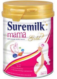 [HCM]Sữa bột Suremilk Mama Gold 900g (dành cho phụ nữ mang thai và cho con bú)