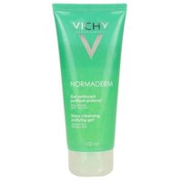 [HCM]SỮA RỬA MẶT VICHY NORMADERM DEEP CLEANSING PURIFYING GEL 100ML