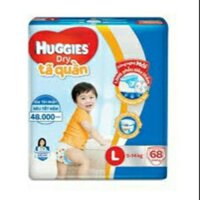 [HCM]Tả quần huggies L68 miếng Mẫu Mới nhất