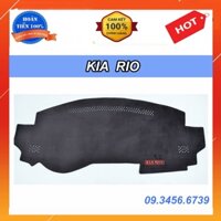 [HCM]Thảm Taplo Xe Kia Rio 2016 2017 2018 2019 2020 Mẫu Nhung Lông Cừu Cao Cấp Có Đế Chống Trượt Giúp Che Nắng Taplo