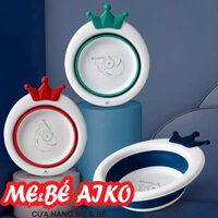 [HCM]Thau Chậu Gấp Gọn Rửa Mặt Cho Bé Hình Vương Miện Bền Tiện Dụng Cho Cả Gia Đình – MÀU BÉ TRAI – NGẪU NHIÊN Khác