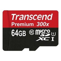 [HCM]Thẻ Nhớ MicroSD Transcend TS64GUSDU1 64GB Class 10 - Up To 60MB