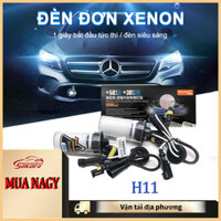 [HCM][Thời gian bảo hành: 1 năm] Đèn bi gầm xe ô tô - đèn Xenon tăng sáng Aozoom 2 bóng và 2 balallast 35W chân H11