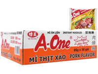 [HCM]Thùng 30 gói mì A-One thịt xào 85g