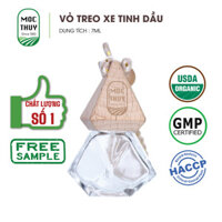 HCMTinh dầu Bạc Hà nguyên chất hữu cơ MỘC THỦY khử mùi làm thơm phòng thư giãn 100ml, 500ml - Đạt chuẩn chất lượng kiểm định - Vỏ treo