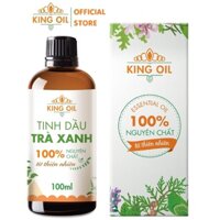 [HCM]Tinh dầu Trà Xanh 100ml nguyên chất Organic từ thiên nhiên - KingOil