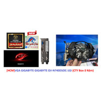 [HCM]VGA (Cạc màn hình) GIGABYTE GIGABYTE GV-N740D5OC-1GI (CTY Box-3 Năm)
