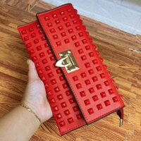 [HCM]Ví nữ giá rẻ clutch đinh dự tiệc giá rẻ ví nữ ví dài clutch dự tiệc sang trọng ví nữ VDINH01