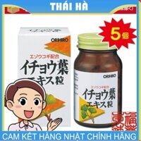 [HCM]Viên Uống Bổ Não Orihiro Ginko Biloba Nhật Bản 240 Viên Hỗ Trợ Lưu Thông Máu Tăng Cường Trí Nhớ  Hiệu Quả