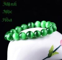 [HCM]Vòng Tay Đá Mắt Mèo Đeo Thời Trang - May Mắn - Như Ý (Nhiều Màu)