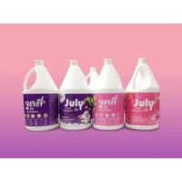 HCM(yêu thích)Nước giặt xả 2in1July 2X Vivid Purple gia đình người lớn,em bé -can 3500ml thái lan