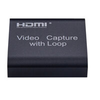 Hd 1080P 4K HDMI Video Capture Card HDMI Sang USB 2.0 Video Ban Ghi Game Phát Trực Tiếp Phát Sóng Truyền Hình Địa Phương Vòng