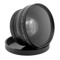 HD 52MM 0.45x Wide Angle Lens with Macro Lens for Canon Nikon Sony Pentax 52MM DSLR Camera